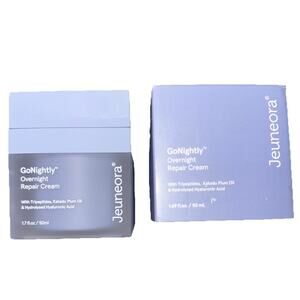 Jeuneora GoNightly Overnight Repair Cream 1.69 fl oz/50ml Exp. 9/2026 New In Box